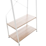 thumbnail of Kleiderständer Luton natura/weiß