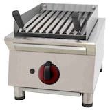 thumbnail of EURAST - Lavastein-gasgrill tischgrill aus edelstahl mit spritzschutz - 390x550x330 mm - 5,5 Kw - 4471AV04
