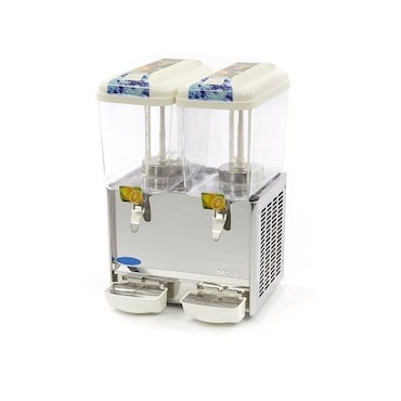 Dispensador de bebidas - 2 x 18L - Eléctrico - Mecanismo agitador