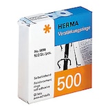 thumbnail of Verstärkungsringe auf Rolle Ø 12 mm, selbstklebend, transparent, Packung à 500 Stück
