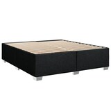 thumbnail of vidaXL Boxspringbett mit Matratze Schwarz 200x200 cm Stoff
