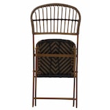 thumbnail of METRO PROFESSIONAL Conjunto de bistrô de 3 peças Agujo, aço/ vime PE, 2 cadeiras, 1 mesa, bege/ branco