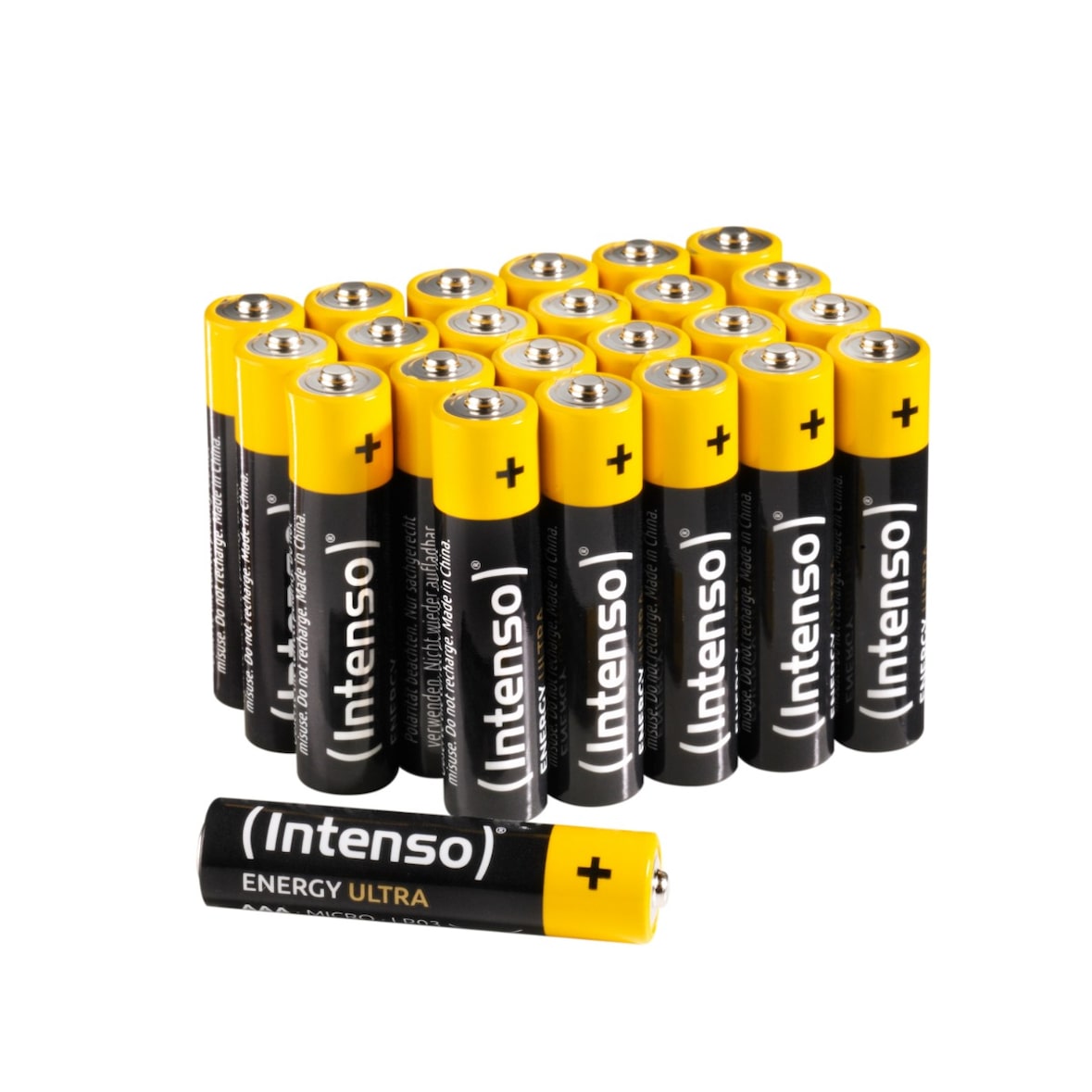Packung mit Intenso Energy Ultra Aaa Alkaline-Batterien Lr03, 24 Einheiten