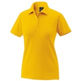 thumbnail of Damenpoloshirt Fb. gelb Gr. S : S : 65% Baumwolle 35% Polyester 220 g/m² : gelb