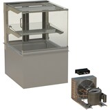 thumbnail of Schaukasten "Göteborg" eckig, für 1,5xGN1/1, 2 Auslagen.  200mm Tiefe, 597x510/400x710mm (BxHxT)  steckerfertig mit Schnellkupplung