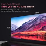 thumbnail of Projecteur LED HD 1280x720 2200LM Portable HDMI VGA USB Home Cinema YONIS