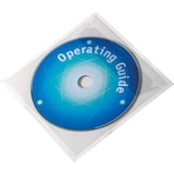 thumbnail of Boîte de 100 étuis adhésifs POCKETFIX CD, 127x127 mm, transparent