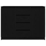 thumbnail of vidaXL Sideboard mit Schubladen Schwarz Eichen-Optik 100,5x35x76 cm