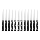 thumbnail of Olympia steakmes met zwart handvat 21,5 cm (12 stuks)