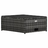 thumbnail of vidaXL 4-tlg. Garten-Lounge-Set mit Auflagen Poly Rattan Grau