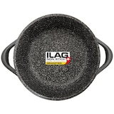 thumbnail of Briebe MGK-12 Kochtopf Set Induktions 8-Teilig Aluminiumguss 4 Kochtöpfen  4 Glasdeckel, Schwarz