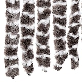 thumbnail of vidaXL Fliegenvorhang Braun und Weiß 56x200 cm Chenille