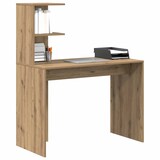 thumbnail of Scrivania artigianale in rovere 102 x 50 x 124 cm in derivati \u200b\u200bdel legno modello Vega StudioDesk Panorama