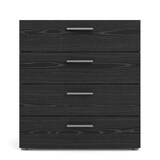 thumbnail of Petra Kommode 4 Schubladen schwarze Esche Dekor.