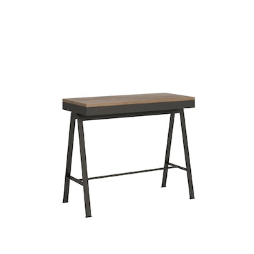 Consola extensible 90x40/196 cm Small Evolution Bench Estructura Roble ...