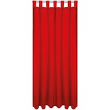 thumbnail of Dekoschal Ellen Schlaufen, 140x145 cm - Rot