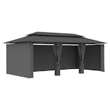 thumbnail of vidaXL Pavillon mit Vorhängen 600x298x270 cm Anthrazit