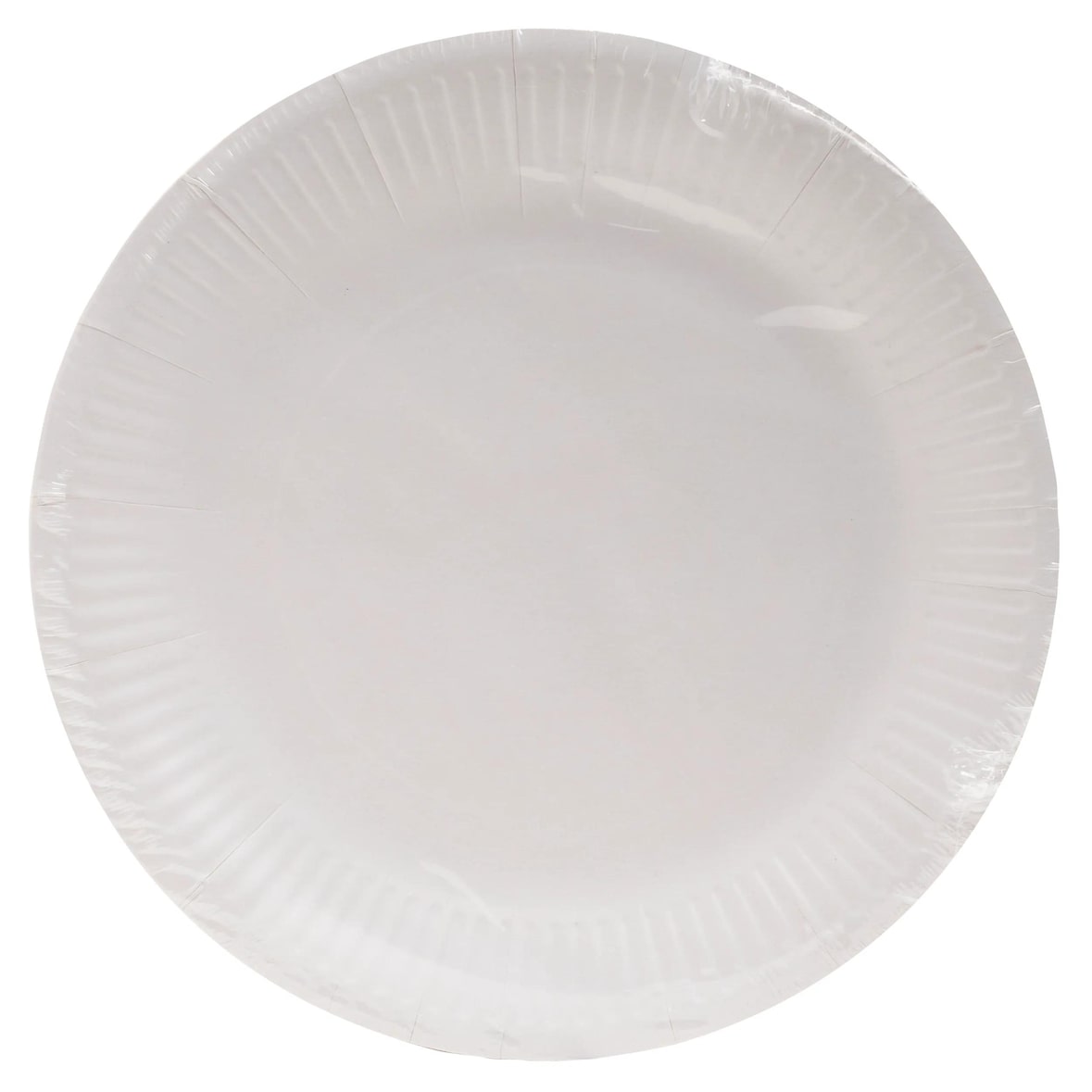 Pronappe 79110I 10x 50 Runde Pappteller, 23 cm - Weiß