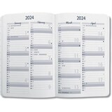 thumbnail of Wochenkalender Jolie 2024 ca. A5 1 Woche/2 Seiten Hardcover indigo blue