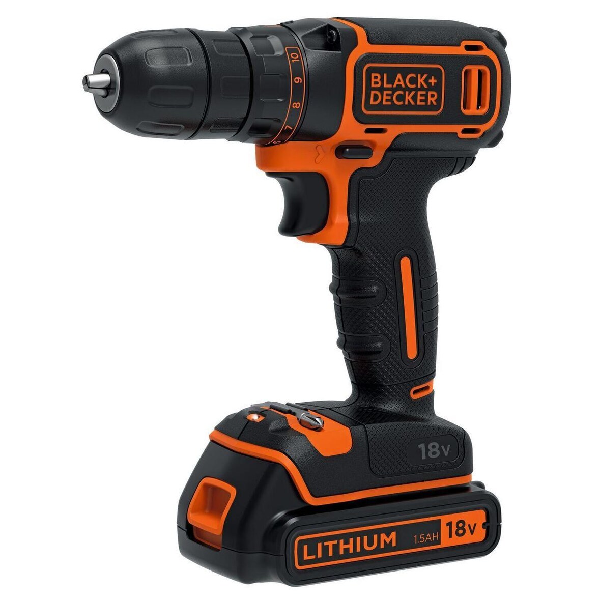 Black & Decker BDCDC18KB Schwarz, Orange