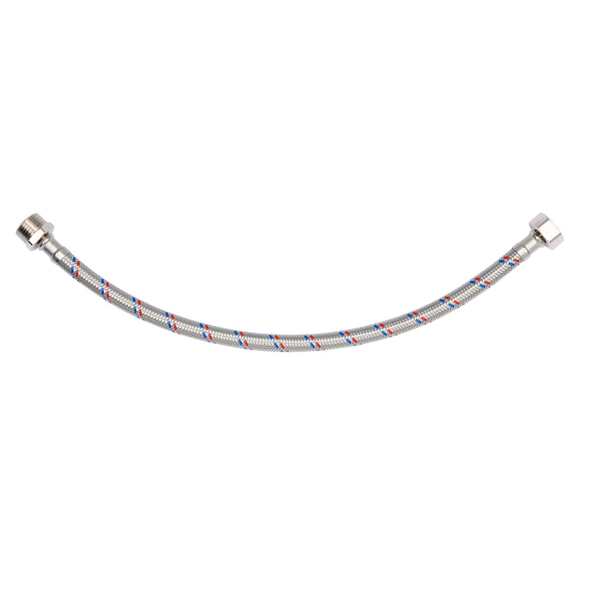 Anschlussschlauch Innengewinde/Außengewinde 3/8" 3/8" 600mm Lang