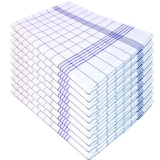 thumbnail of Halbleinen Geschirrtücher Blau, 50% Leinen 50% Baumwolle, Glastuch, 10 Stück, 50x70 cm