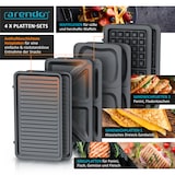 thumbnail of Arendo Sandwichmaker 3-in-1, 900 W, Cool Touch, Antihaft, BPA frei