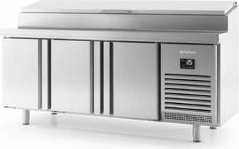 Mesa Refrigerada para Ensaladas 3 Puertas INFRICO
