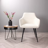 thumbnail of DS4U - Ravi 3.0 eetkamerstoel boucle - wit