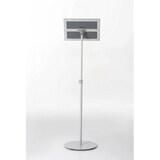 thumbnail of Infoständer »Economy«, einseitig, Aluminium/Stahl, DIN A4, schwarz