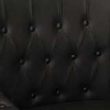 thumbnail of Fauteuil Noir Cuir de chèvre véritable Modèle Flavina