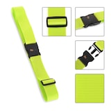 thumbnail of Koffergurt individuell verstellbar, 190cm × 5cm, Gepäckband ideal für Reisen, sorgt für Sicherheit & festen Halt beim Transport, Grün