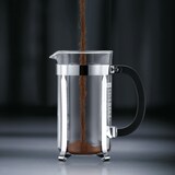 thumbnail of Cafetière Chambord 3 tasses en inox -  35.00 cl Transparent / Cristal Rond Verre Bodum 7.50x13.50 cm