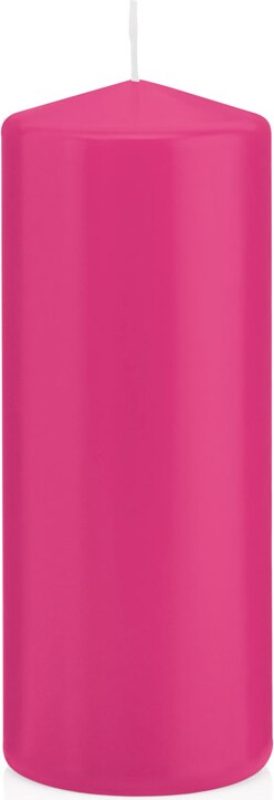 Stumpenkerzen Ø 60 x 150 mm, Pink, 16 Stück