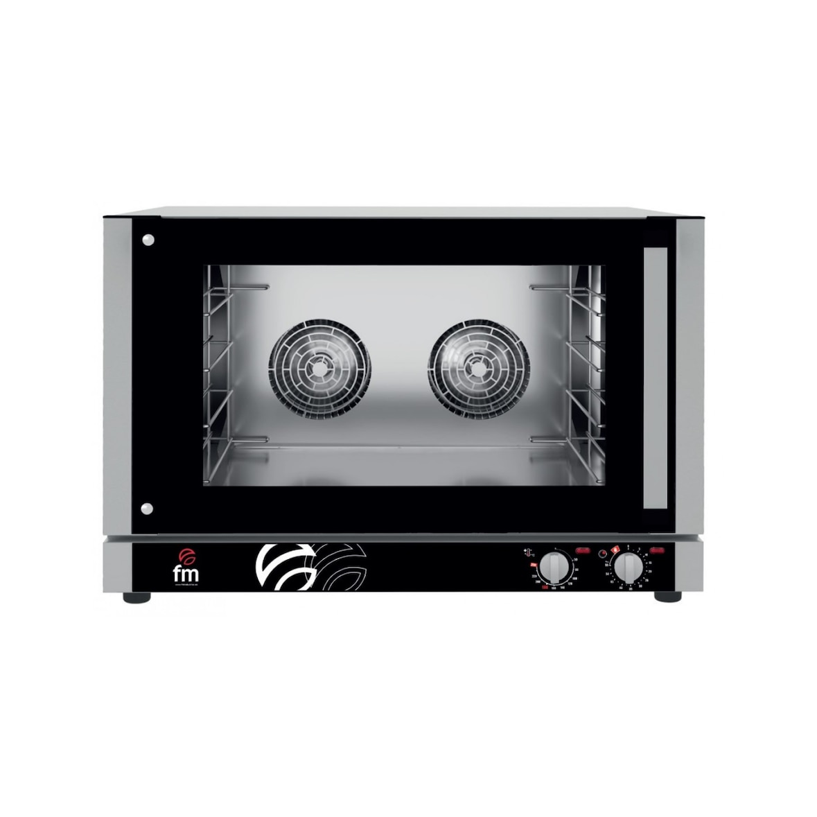 Horno Eléctrico de Convección para 4 Bandejas 600x400 Apertura Lateral RXL 604 Plus