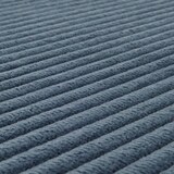 thumbnail of 6er-Set Esszimmerstuhl HWC-O26, Küchenstuhl Polsterstuhl Stuhl, Cord (330g/m²) Stoff/Textil Metall ~ blau