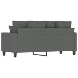thumbnail of vidaXL 2-Sitzer-Sofa Dunkelgrau 140 cm Stoff
