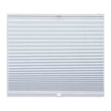 thumbnail of Thermo Black Out Plissee 65x100 cm weiss silber metallic 100% Verdunkelnd