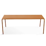 thumbnail of Banc de jardin en acier Caramel Oviala