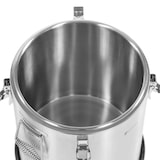 thumbnail of Royal Catering Contenedor isotérmico de acero inoxidable - 22 L -  - base de goma