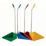 thumbnail of Medial International paletta alza immondizia con manico in metallo verniciato 350x250x760 mm venduta in confezione da 12 pezzi di colore misto