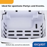 thumbnail of Eiswürfelbereiter EM 6002 sw | Eiswürfelzubereitung 13kg in 24h | 1,8 L Wassertank | 120 W | schwarz