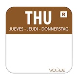 thumbnail of Vogue etikettenset 2,5 cm met roestvrijstalen dispenser