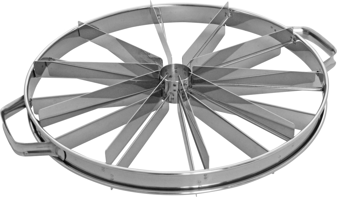 Schneider - Torteneinteiler 10/12-teilig, Edelstahl, Ø 330 mm x 55 mm