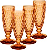 thumbnail of Villeroy & Boch Boston Coloured Sektglas 145 ml Apricot 4er Set