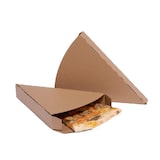 thumbnail of MONOUSO - Gegolfde Pizza stuk doosje kraft Takeaway (350 stuks)