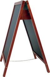 thumbnail of Securit® Windstopper für Gehwegtafeln - Massives lackiertes Kiefernholz wind- und sturmfest