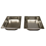 thumbnail of Dampfgarer Set Edelstahl  GN 1/2  Gastrobehälter (  L 32,5 x B 26,5 x T 6,5 cm )