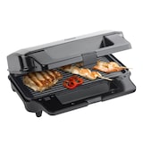thumbnail of Bestron 3-in-1 Kontaktgrill 900 W Schwarz Edelstahl ASG90XXL