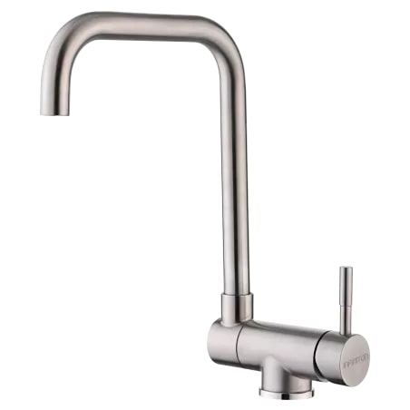 Torneira de Cozinha INFINITON EnekoASS347 – Acabamento Satinado, Monocomando, Bica Alta 34,6 cm, Rotação 360°, Eco Design